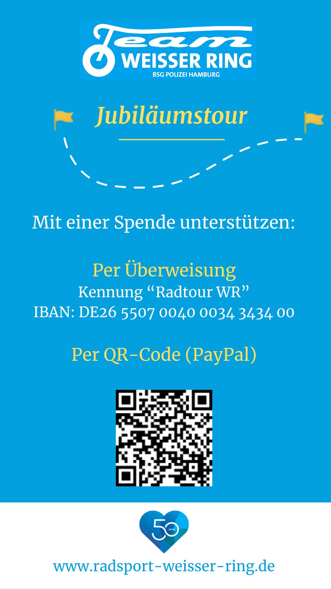 QR-Code für Spenden